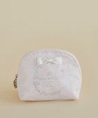 【メゾンドフルール/Maison de FLEUR】のサテンリボンラウンドポーチ Light Pink|ID: prp329100004843075 ipo3291000000035289981