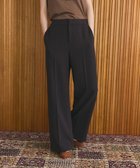 【グレース コンチネンタル/GRACE CONTINENTAL】のダブルクロスストレートパンツ ブラウン|ID: prp329100004843092 ipo3291000000035857147