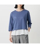 【ジェイ プレス/J.PRESS】のコンパクトポンチ カットソー 人気、トレンドファッション・服の通販 founy(ファニー) ファッション Fashion レディースファッション Fashion for Women トップス・カットソー Cut & Sew Tops シャツ・ブラウス・オフィスカジュアル Elegant Blouses & Button-Ups ロングTシャツ・Tシャツ Longline T-Shirts & Tees カットソー・ベーシックTシャツ Cut-and-Sewn Tops / Stretch Tees & Basics カットソー Cut and Sewn Top コンパクト Compact, Small Size ストレッチ Stretch, Stretchy Fabric フレア Flare, Flared エレガント 上品 Elegant 夏 Summer S/S・春夏 SS, Spring/Summer, Warm Season A/W・秋冬 Autumn/Winter thumbnail ダルブルー系|ID: prp329100004843106 ipo3291000000035467391