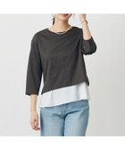 【ジェイ プレス/J.PRESS】のコンパクトポンチ カットソー 人気、トレンドファッション・服の通販 founy(ファニー) ファッション Fashion レディースファッション Fashion for Women トップス・カットソー Cut & Sew Tops シャツ・ブラウス・オフィスカジュアル Elegant Blouses & Button-Ups ロングTシャツ・Tシャツ Longline T-Shirts & Tees カットソー・ベーシックTシャツ Cut-and-Sewn Tops / Stretch Tees & Basics カットソー Cut and Sewn Top コンパクト Compact, Small Size ストレッチ Stretch, Stretchy Fabric フレア Flare, Flared エレガント 上品 Elegant 夏 Summer S/S・春夏 SS, Spring/Summer, Warm Season A/W・秋冬 Autumn/Winter thumbnail スレート系|ID: prp329100004843106 ipo3291000000035467392