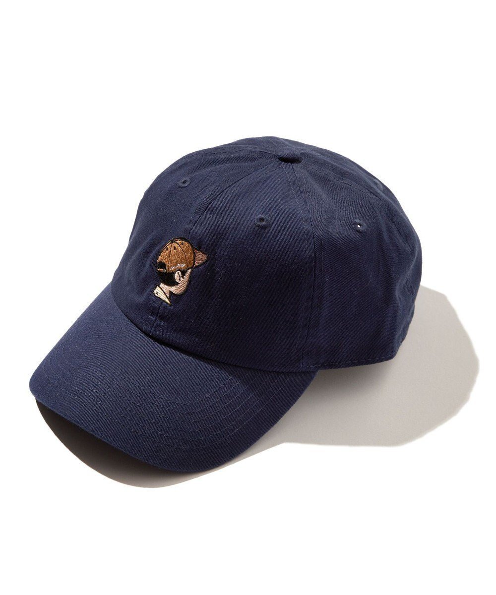 【ジェイ プレス/J.PRESS / MEN】の【AaronChang】【UNISEX】ロゴ キャップ インテリア・キッズ・メンズ・レディースファッション・服の通販 founy(ファニー) ファッション Fashion レディースファッション Fashion for Women キャップ&ハット Hats & Caps イラスト Illustration キャップ Cap, Baseball Cap ベーシック Basic, Essential 帽子 Hat, Headwear ユニセックス Unisex, Genderless ネイビー系|ID: prp329100004843109 ipo3291000000035290101