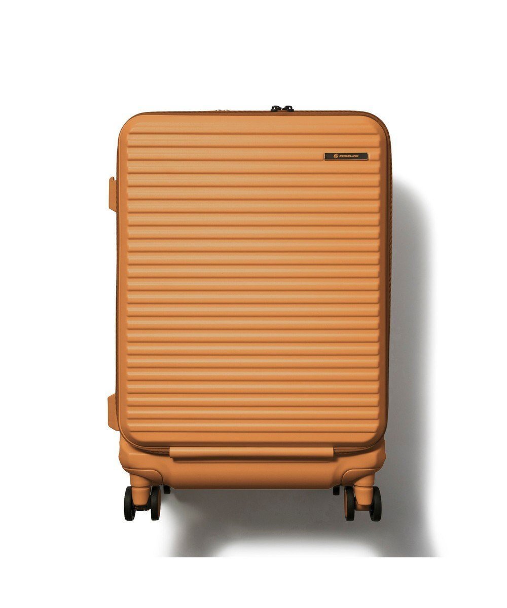 【エースバッグズアンドラゲッジ/ACE BAGS & LUGGAGE】のEDGELINK クルーズボックス スーツケース 52L 05802 エッジリンク インテリア・キッズ・メンズ・レディースファッション・服の通販 founy(ファニー) ファッション Fashion レディースファッション Fashion for Women スーツ Business Suits & Workwear クッション Cushion, Throw Pillow シンプル Simple, Minimal スマート Smart, Elegant トラベル Travel, Travel Gear トレンド Trend, Trending Now フロント Front, Front Design ボックス Boxy, Box Shape ポケット Pocket, Pocket Detail メッシュ Mesh, Net Fabric リュック Backpack, Rucksack 再入荷 Restock / Back in Stock 旅行 Travel スーツケース キャリーケース Suitcase / Carry Case オレンジ|ID: prp329100004843112 ipo3291000000035290118