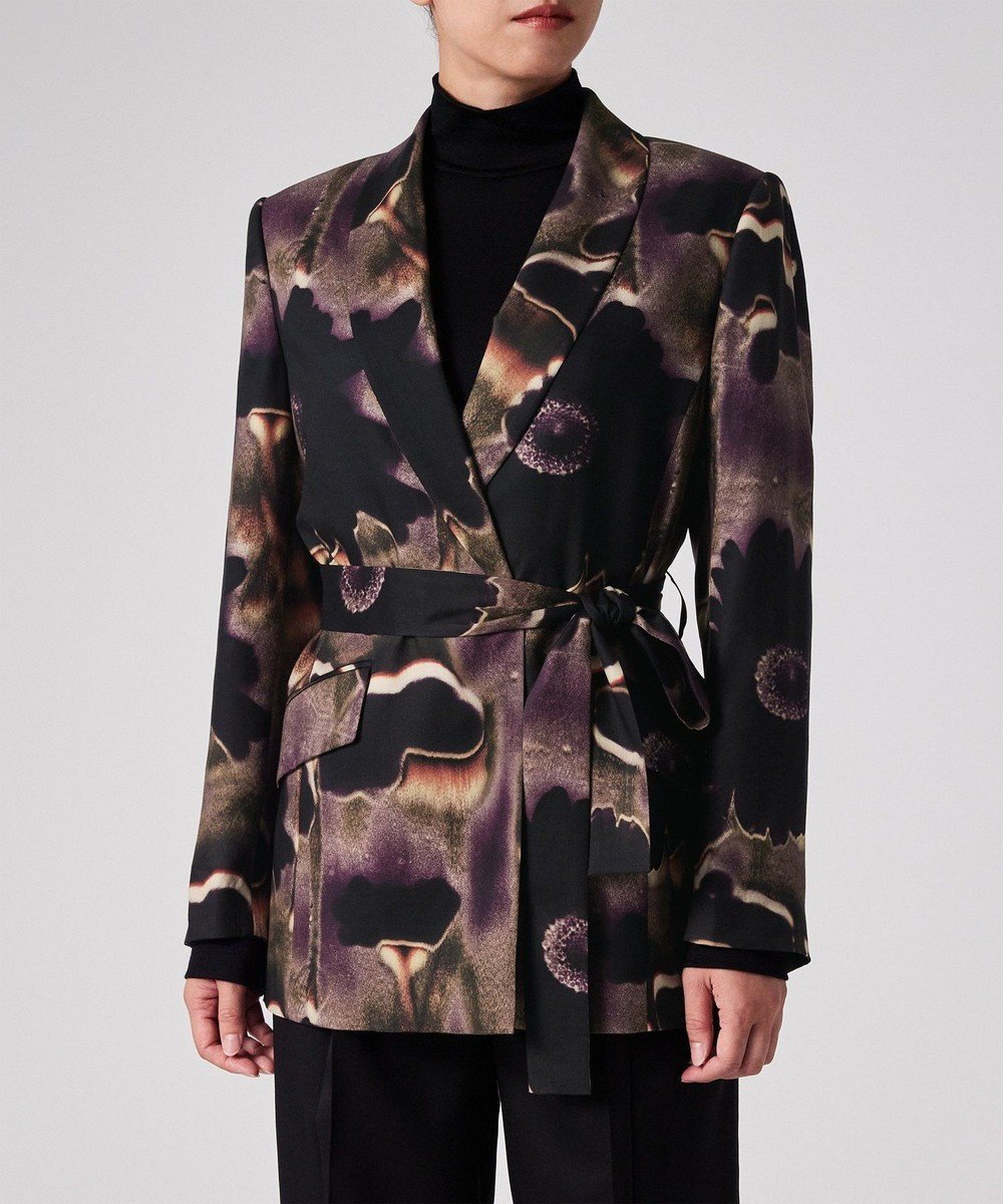 【ポール スミス/Paul Smith】のField Flowers ジャケット インテリア・キッズ・メンズ・レディースファッション・服の通販 founy(ファニー) ファッション Fashion レディースファッション Fashion for Women アウター Coat / Outerwear Collection レディースジャケット・軽アウター Jackets テーラードジャケット / 通勤・きれいめスタイル Tailored Jackets & Blazers ショール Shawl, Wrap ジャケット Jacket, Outerwear プリント Print, Printed Pattern ラップ Wrap, Wrap Design ワーク Workwear, Utility Style A/W・秋冬 Autumn/Winter S/S・春夏 SS, Spring/Summer, Warm Season 夏 Summer オレンジ|ID: prp329100004843124 ipo3291000000035466836