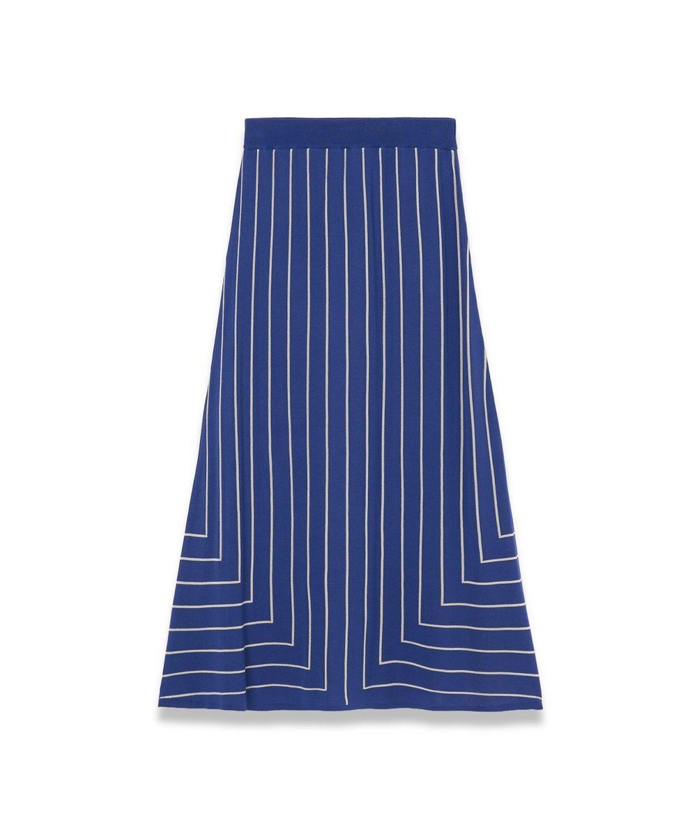 【ジョゼフ/JOSEPH】の【洗える】ジオメトリックジャガード ニットスカート インテリア・キッズ・メンズ・レディースファッション・服の通販 founy(ファニー) 　ファッション　Fashion　レディースファッション　Fashion for Women　スカート　Skirts　なめらか　Smooth, Silky Texture　アンクル　Ankle-Length Design　シルク　Silk, 100% Silk　ストレッチ　Stretch, Stretchy Fabric　ドレープ　Drape, Draping Fabric　エレガント 上品　Elegant　洗える　Machine Washable　A/W・秋冬　Autumn/Winter　Cobalt / Affogato|ID: prp329100004843130 ipo3291000000036279261