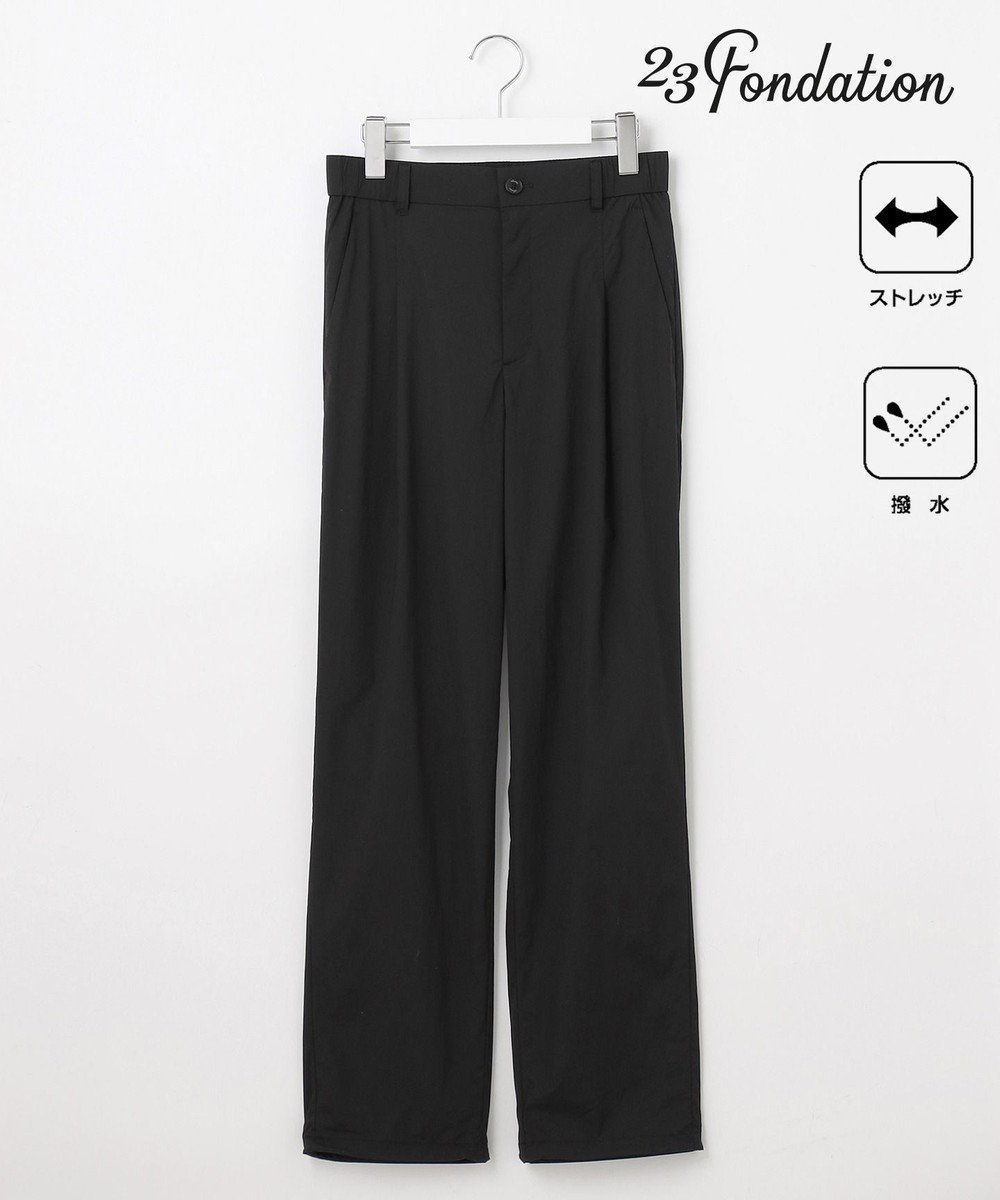 【23区 ゴルフ/NIJYUSANKU GOLF】の【23Fondation/WOMEN】【ストレッチ/撥水】パラシュートパンツ 人気、トレンドファッション・服の通販 founy(ファニー) 　ファッション　Fashion　レディースファッション　Fashion for Women　パンツ　Pants & Trousers　おすすめ　Recommended / Our Picks　ゴルフ　Golf　シンプル　Simple, Minimal　ストレッチ　Stretch, Stretchy Fabric　ストレート　Straight, Straight Cut　スピンドル　Spindle, Drawcord　トレンド　Trend, Trending Now　フィット　Fit, Slim Fit　フロント　Front, Front Design　夏　Summer　旅行　Travel　春　Spring　S/S・春夏　SS, Spring/Summer, Warm Season　軽量　Lightweight, Ultra Light　 other-1|ID: prp329100004843250 ipo3291000000035618599