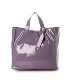 【アンビリオン/UNBILLION】のカシュカシュ cachecache / ソフトエナメルスクエア手提げトート ラベンダー|ID: prp329100004843251 ipo3291000000035826164