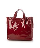 【アンビリオン/UNBILLION】のカシュカシュ cachecache / ソフトエナメルスクエア手提げトート ワイン|ID: prp329100004843251 ipo3291000000035826169