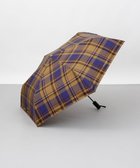 【アウロラ/AURORA】の【MACKINTOSH LONDON(マッキントッシュ ロンドン)】先染めチェック雨傘(折りたたみ傘) イエローオーカー|ID: prp329100004843259 ipo3291000000035854435