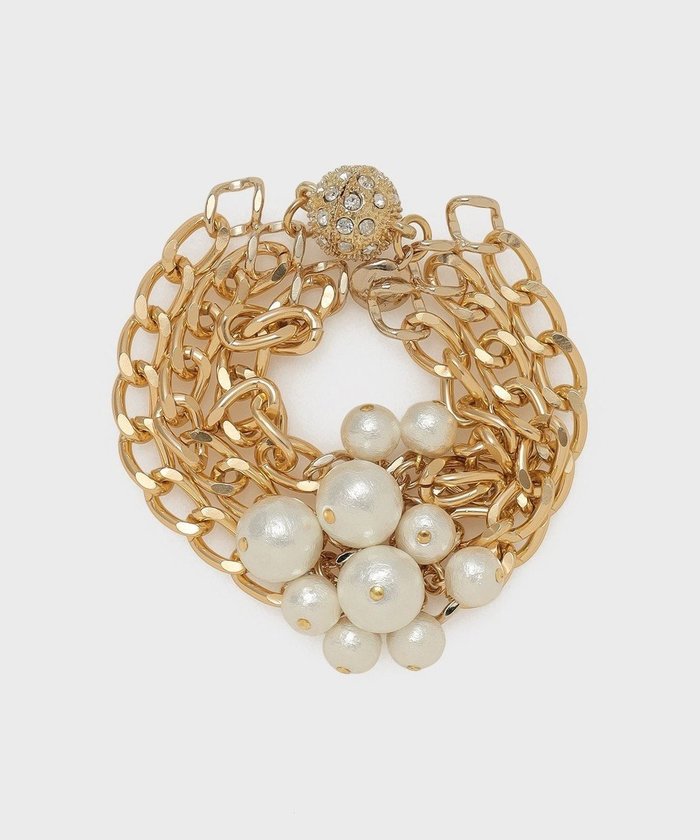 【グレース コンチネンタル/GRACE CONTINENTAL】のMOY paris Selaha BR インテリア・キッズ・メンズ・レディースファッション・服の通販 founy(ファニー) https://founy.com/ ファッション Fashion レディースファッション Fashion for Women ジュエリー Jewelry チェーン＆カフブレスレット Cuff & Chain Bracelets アクセサリー Fashion Accessories シンプル Simple, Minimal チェーン Chain, Chain Strap ドレス Dress, One-Piece パール Pearl, Pearl Accent ブレスレット Bracelet, Wristband リュクス Luxury, Elegant, High-End, Chic 日本製 Made In Japan |ID: prp329100004843264 ipo3291000000035854973