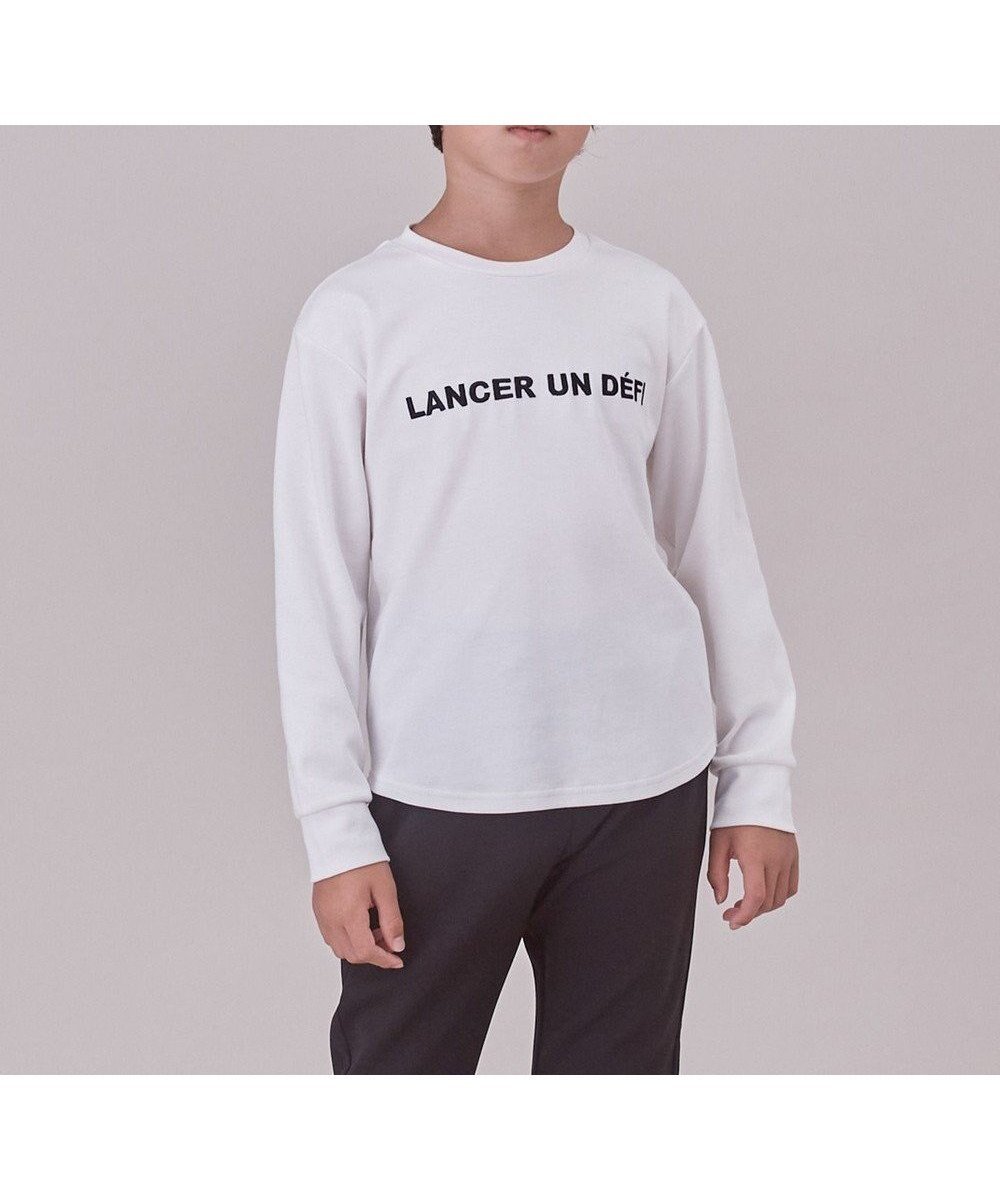 【アンフィーロ/UNFILO / KIDS】の【110-150cm】選べるアソート ロゴロンT(UNISEX) インテリア・キッズ・メンズ・レディースファッション・服の通販 founy(ファニー) 　ファッション　Fashion　キッズファッション　Fashion for Kids　トップス・カットソー　Cut & Sew Tops　ユニセックス　Unisex, Genderless　カットソー　Cut and Sewn Top　シンプル　Simple, Minimal　スウェット / スエット　Sweatshirt, Sweatwear　プリント　Print, Printed Pattern　夏　Summer　S/S・春夏　SS, Spring/Summer, Warm Season　A/W・秋冬　Autumn/Winter　[刺繡ロゴ]オフ|ID: prp329100004843318 ipo3291000000036199229