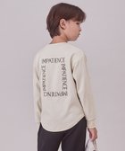 【アンフィーロ/UNFILO / KIDS】の【110-150cm】選べるアソート ロゴロンT(UNISEX) 人気、トレンドファッション・服の通販 founy(ファニー) ファッション Fashion キッズファッション Fashion for Kids トップス・カットソー Cut & Sew Tops ユニセックス Unisex, Genderless カットソー Cut and Sewn Top シンプル Simple, Minimal スウェット / スエット Sweatshirt, Sweatwear プリント Print, Printed Pattern 夏 Summer S/S・春夏 SS, Spring/Summer, Warm Season A/W・秋冬 Autumn/Winter thumbnail [刺繍ロゴ]グレージュ|ID: prp329100004843318 ipo3291000000036199239