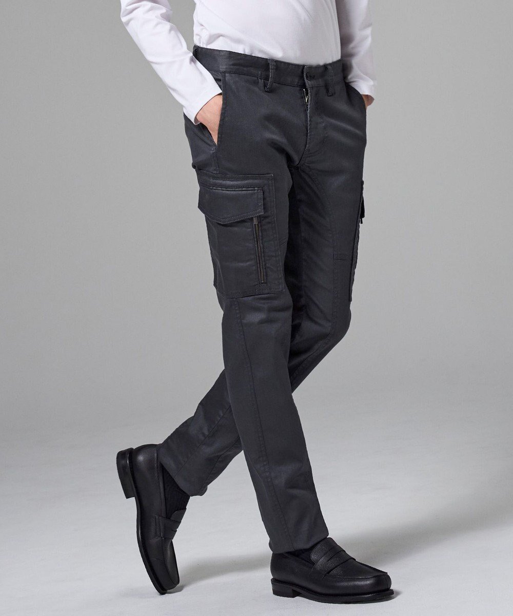 【ジョゼフ オム/JOSEPH HOMME / MEN】の【定番】ハイパワーソフトストレッチ デザインパンツ/ STICK DESIGN インテリア・キッズ・メンズ・レディースファッション・服の通販 founy(ファニー) ファッション Fashion メンズファッション Fashion for Men ボトムス Bottoms シンプル Simple, Minimal ストレッチ Stretch, Stretchy Fabric ストレート Straight, Straight Cut スリム Slim, Slim Fit デニム Denim, Jeans Material 定番 Standard, Basic Item 人気 Popular, Best Seller ポケット Pocket, Pocket Detail ワーク Workwear, Utility Style A/W・秋冬 Autumn/Winter S/S・春夏 SS, Spring/Summer, Warm Season 夏 Summer エレガント 上品 Elegant グレー系|ID: prp329100004843340 ipo3291000000035842786