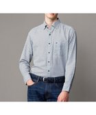 【ジョセフ アブード/JOSEPH ABBOUD / MEN】の【エコ素材】 ヘキサゴンジオメトリックパターン シャツ サックスブルー系5|ID: prp329100004843356 ipo3291000000035296732