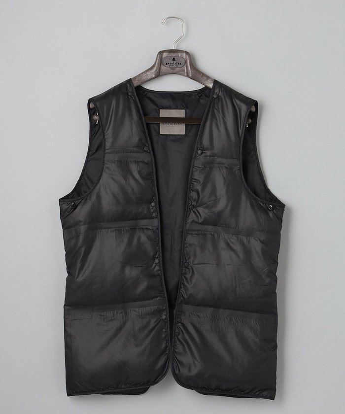 【五大陸/gotairiku / MEN】の【GOTAIRIKUコートに取付可能】別売りダウンライナー(22年モデル) インテリア・キッズ・メンズ・レディースファッション・服の通販 founy(ファニー) https://founy.com/ ファッション Fashion メンズファッション Fashion for Men トップス・カットソー Cut & Sew Tops ベスト・ジレ Vests & Gilets 軽量 Lightweight, Ultra Light タフタ Taffeta, Structured Fabric ダウン Down, Puffer ベスト Vest, Waistcoat ライナー Liner, Inner Layer A/W・秋冬 Autumn/Winter |ID: prp329100004843357 ipo3291000000035296744