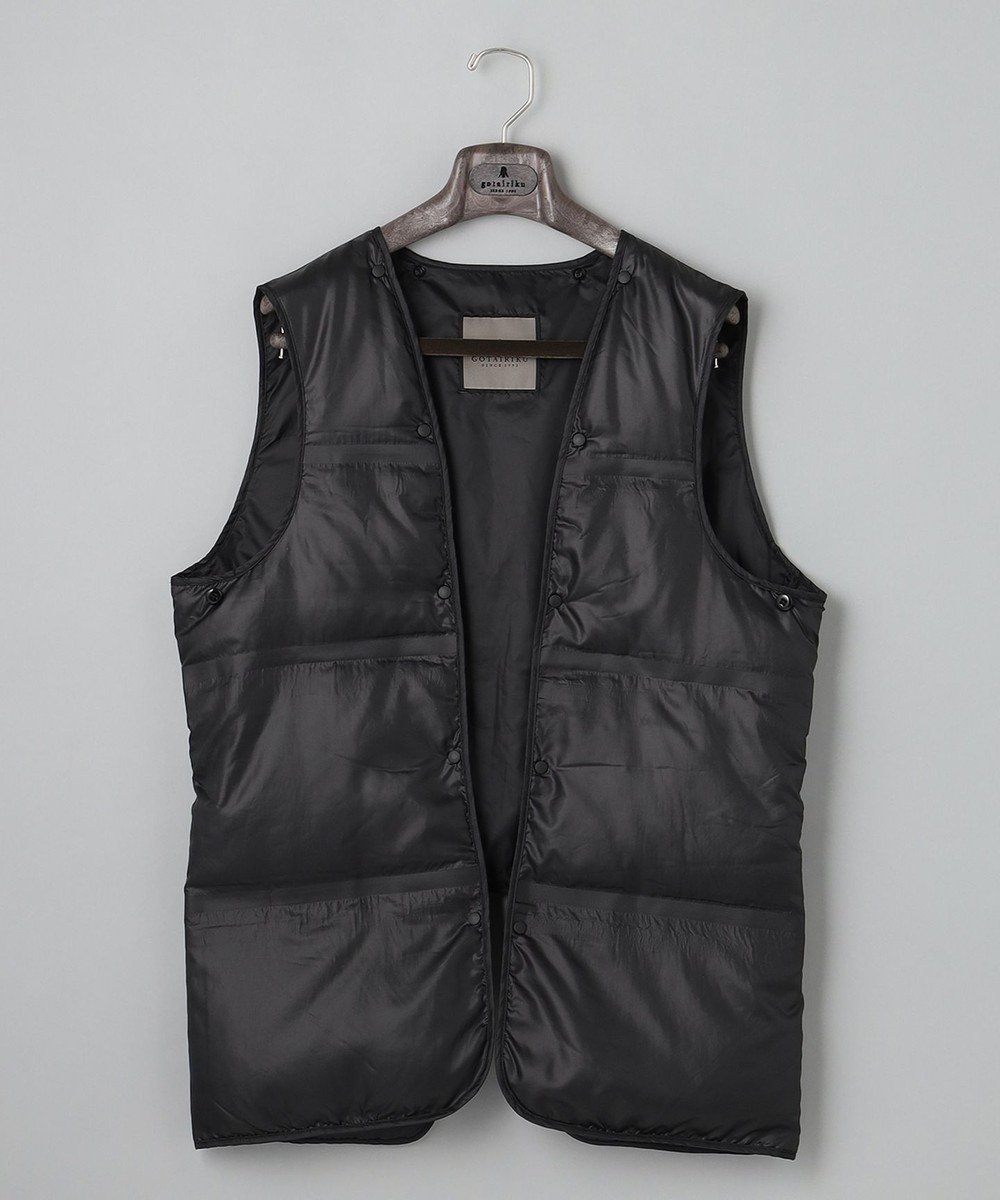 【五大陸/gotairiku / MEN】の【GOTAIRIKUコートに取付可能】別売りダウンライナー(22年モデル) 人気、トレンドファッション・服の通販 founy(ファニー) 　ファッション　Fashion　メンズファッション　Fashion for Men　トップス・カットソー　Cut & Sew Tops　ベスト・ジレ　Vests & Gilets　軽量　Lightweight, Ultra Light　タフタ　Taffeta, Structured Fabric　ダウン　Down, Puffer　ベスト　Vest, Waistcoat　ライナー　Liner, Inner Layer　A/W・秋冬　Autumn/Winter　 other-1|ID: prp329100004843357 ipo3291000000035296744