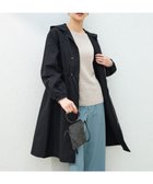 【自由区/JIYU-KU】の【撥水加工・UVケア・洗える】ライトグログランフーデッド コート [新色]ブラック|ID: prp329100004843372 ipo3291000000035790600