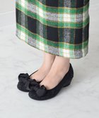 【ブリジット バーキン/Bridget Birkin】の【Bridget Birkin Walk】リボンウォーキングパンプス 人気、トレンドファッション・服の通販 founy(ファニー) ファッション Fashion レディースファッション Fashion for Women おすすめ Recommended / Our Picks ウェッジ Wedge Heels フィット Fit, Slim Fit フェミニン Feminine, Girly モチーフ Motif, Design Theme リボン Ribbon, Bow エレガント 上品 Elegant thumbnail ブラック雑材|ID: prp329100004843382 ipo3291000000035297280