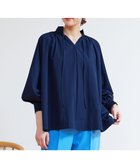 【アンフィーロ 自由区/UNFILO】のイージーケア ギャザーブラウス 人気、トレンドファッション・服の通販 founy(ファニー) ファッション Fashion レディースファッション Fashion for Women トップス・カットソー Cut & Sew Tops シャツ・ブラウス・オフィスカジュアル Elegant Blouses & Button-Ups カフス Cuff Design ギャザー Gathered, Ruffled クラシカル Classical, Vintage-Inspired 吸水 Absorbent, Quick-Dry シャーリング Shirring, Ruched スキッパー Skipper, Open Collar ハイネック High Neck, Mock Neck A/W・秋冬 Autumn/Winter thumbnail ネイビー|ID: prp329100004843384 ipo3291000000035959734