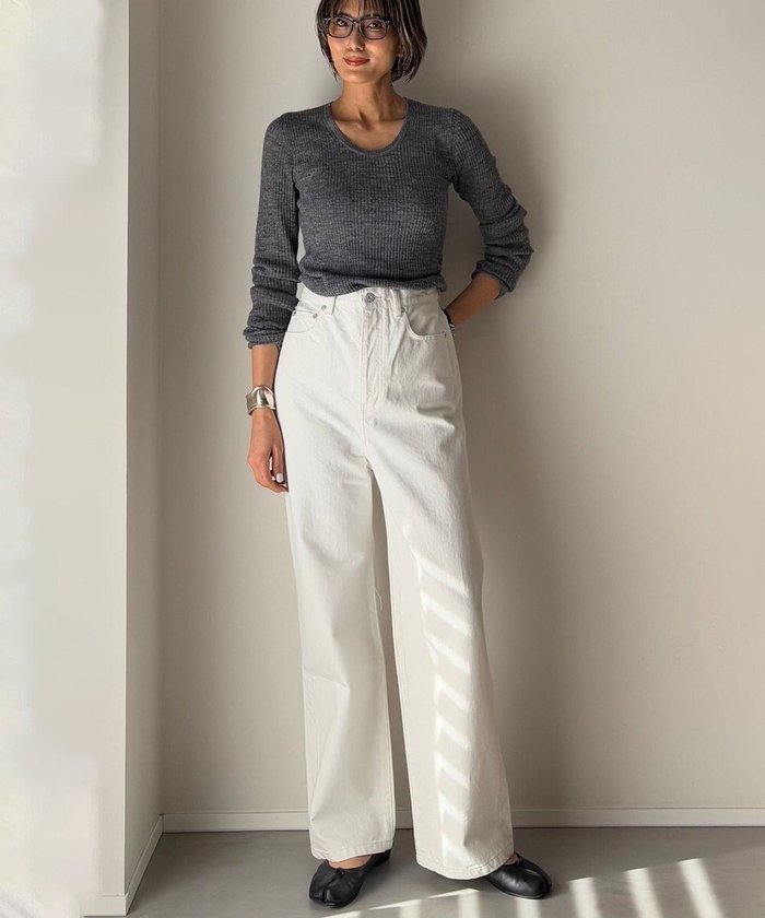 【ウォードブルー/WOADBLUE】のSALUU サルー /デニムパンツ ホワイト インテリア・キッズ・メンズ・レディースファッション・服の通販 founy(ファニー) https://founy.com/ ファッション Fashion レディースファッション Fashion for Women パンツ Pants & Trousers デニムパンツ・ジーンズ・美脚デニム Denim Jeans & Pants ジャケット Jacket, Outerwear ストレッチ Stretch, Stretchy Fabric ダメージ Distressed, Destroyed デニム Denim, Jeans Material パターン Pattern, Design Print ファブリック Fabric, Textile フィット Fit, Slim Fit ユーズド Used, Vintage-Look リラックス Relax, Relaxed Fit A/W・秋冬 Autumn/Winter S/S・春夏 SS, Spring/Summer, Warm Season 夏 Summer エレガント 上品 Elegant |ID: prp329100004843385 ipo3291000000036004430