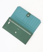 【エアリスト/airlist】の【軽量・バイカラー】薄型長財布 Stella ステラ フォレスト×ターコイズ|ID: prp329100004843408 ipo3291000000035297972