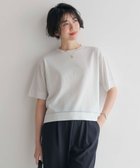【ジェイ プレス/J.PRESS】の【洗える・抗菌防臭】LUREX ラメ ニットT ライトグレー系|ID: prp329100004843418 ipo3291000000035770236