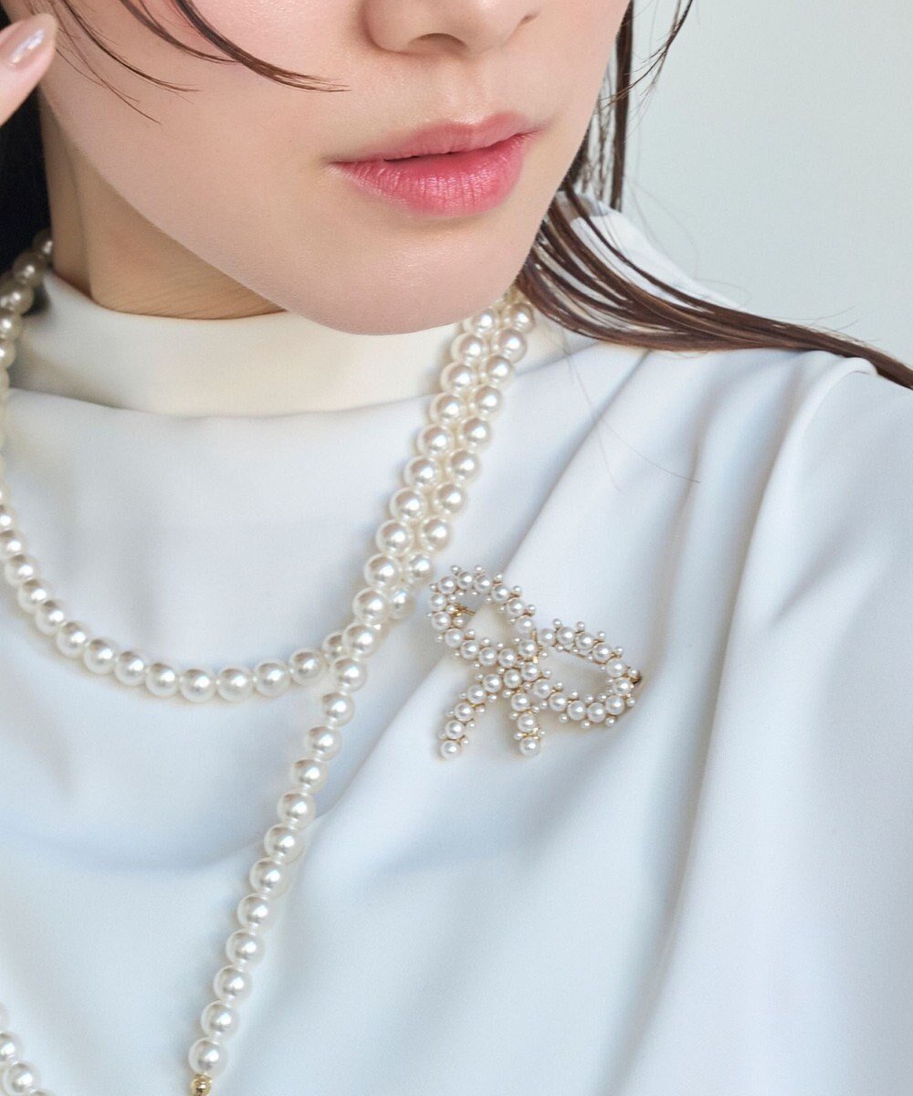 【フィービィー/phoebe】のグレインパールリボンブローチ 人気、トレンドファッション・服の通販 founy(ファニー) ファッション Fashion レディースファッション Fashion for Women アクセサリー Fashion Accessories ジャケット Jacket, Outerwear ストール Stole, Wrap セレモニー Ceremony バランス Balance, Style Balance パール Pearl, Pearl Accent ブローチ Brooch, Pin Brooch リボン Ribbon, Bow エレガント 上品 Elegant other-1|ID: prp329100004843420 ipo3291000000035849967