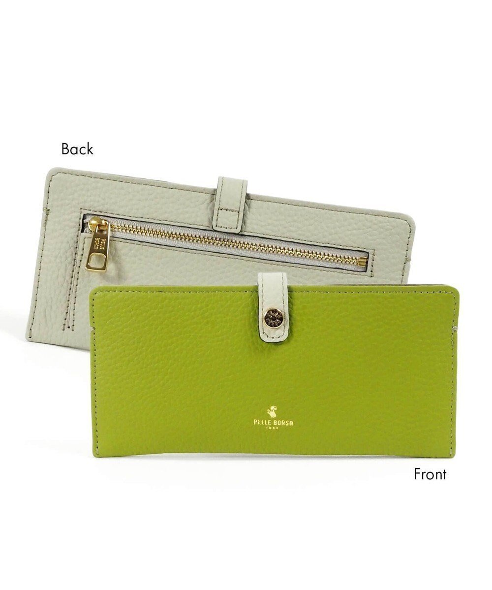 【ペレボルサ/PELLE BORSA】のスリムウォレット Reinette Goods レネットグッズ 4707 インテリア・キッズ・メンズ・レディースファッション・服の通販 founy(ファニー) ファッション Fashion レディースファッション Fashion for Women ミニ財布・二つ折り財布 Wallets & Card Cases コンパクト Compact, Small Size トラベル Travel, Travel Gear トレンド Trend, Trending Now ポケット Pocket, Pocket Detail 旅行 Travel 財布 Wallet, Purse グリーン|ID: prp329100004843427 ipo3291000000035298422