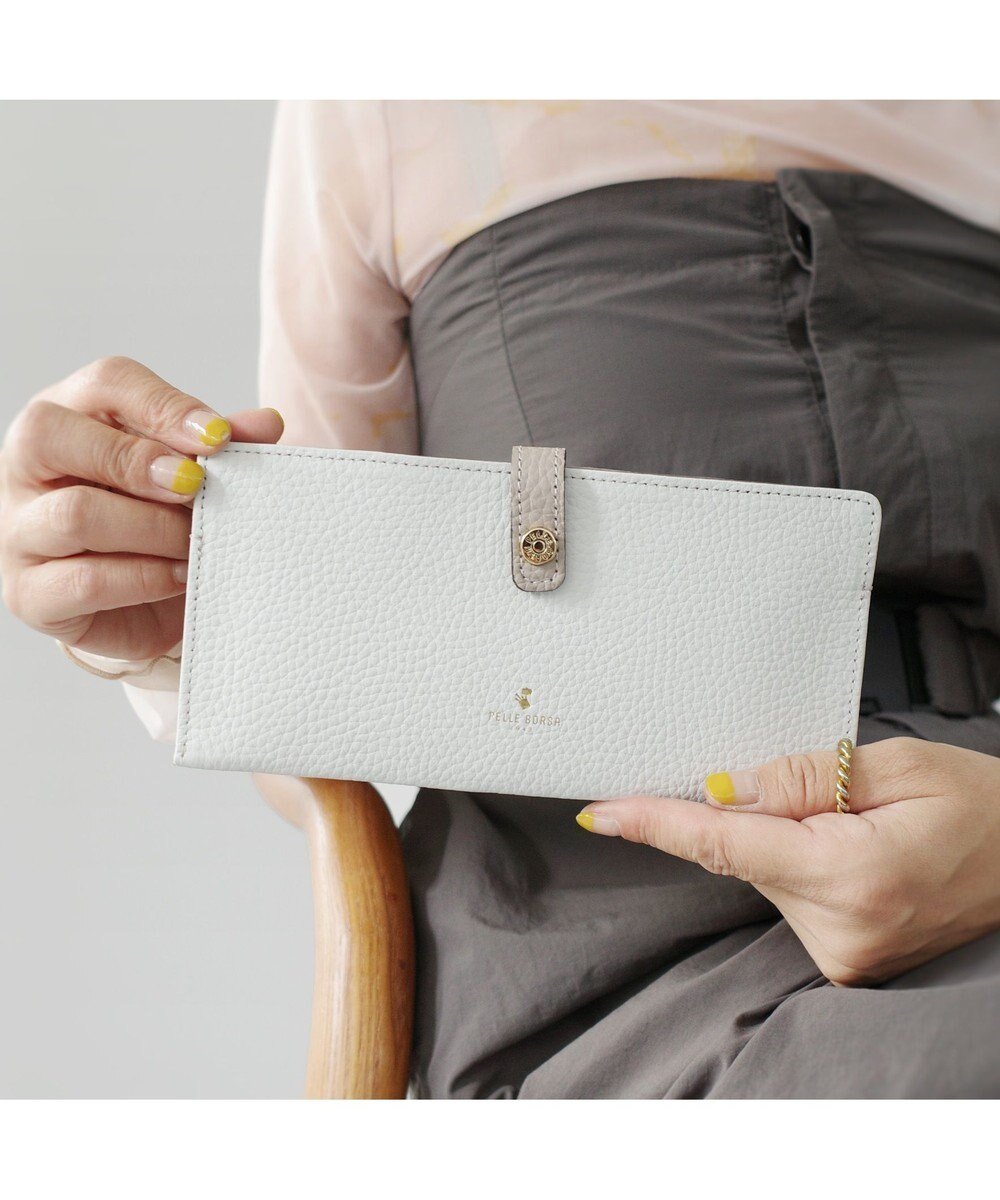 【ペレボルサ/PELLE BORSA】のスリムウォレット Reinette Goods レネットグッズ 4707 インテリア・キッズ・メンズ・レディースファッション・服の通販 founy(ファニー) ファッション Fashion レディースファッション Fashion for Women ミニ財布・二つ折り財布 Wallets & Card Cases コンパクト Compact, Small Size トラベル Travel, Travel Gear トレンド Trend, Trending Now ポケット Pocket, Pocket Detail 旅行 Travel 財布 Wallet, Purse オフホワイト|ID: prp329100004843427 ipo3291000000035298435