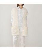 【グレース コンチネンタル/GRACE CONTINENTAL】の起毛ニットベスト ホワイト|ID: prp329100004843434 ipo3291000000035845470