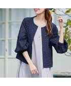 【ティアクラッセ/Tiaclasse】の【洗える】パンチングレースブルゾン 人気、トレンドファッション・服の通販 founy(ファニー) ファッション Fashion レディースファッション Fashion for Women アウター Coat / Outerwear Collection レディースジャケット・軽アウター Jackets ブルゾンジャケット・スポーティアウター Blouson Jackets 春 Spring 洗える Machine Washable 秋 Autumn ギャザー Gathered, Ruffled シューズ Shoes, Footwear ショート Short, Short Length ジャケット Jacket, Outerwear スリーブ Sleeve, Long Sleeve / Short Sleeve チュニック Tunic, Long Top 長袖 Long Sleeve, Full Sleeve ブルゾン Blouson, Bomber Jacket ポケット Pocket, Pocket Detail 無地 Plain, Solid Color レース Lace, Lace Fabric S/S・春夏 SS, Spring/Summer, Warm Season 再入荷 Restock / Back in Stock 夏 Summer エレガント 上品 Elegant 新作・新入荷 New Arrivals / New In thumbnail ネイビー|ID: prp329100004843441 ipo3291000000036152084