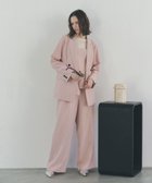 【イェッカ ヴェッカ/YECCA VECCA】のタックワイドパンツ Pink|ID: prp329100004843444 ipo3291000000035298797