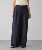 【イェッカ ヴェッカ/YECCA VECCA】のタックワイドパンツ Navy|ID: prp329100004843444 ipo3291000000035298802