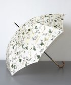 【アウロラ/AURORA】のジルスチュアート ボタニカル箔文字プリント長傘 ライトグリーン|ID: prp329100004843446 ipo3291000000035298852