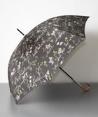 【アウロラ/AURORA】のジルスチュアート ボタニカル箔文字プリント長傘 チャコールグレー|ID: prp329100004843446 ipo3291000000035298855