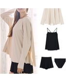 【三愛水着楽園/San-ai Resort】のWEB限定商品 4点セット 9M・11L・13L 【San-ai Resort(サンアイリゾート)】 ベージュ×ブラック|ID: prp329100004843448 ipo3291000000035636236