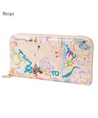 【ツモリチサト キャリー/tsumori chisato CARRY】のハッピースタッフ ラウンドファスナー長財布 ベージュ|ID: prp329100004843454 ipo3291000000035299016