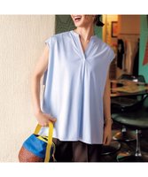 【アンフィーロ 自由区/UNFILO】のヒートシールドジャージー キーネック レイヤーT 人気、トレンドファッション・服の通販 founy(ファニー) ファッション Fashion レディースファッション Fashion for Women トップス・カットソー Cut & Sew Tops シャツ・ブラウス・オフィスカジュアル Elegant Blouses & Button-Ups ロングTシャツ・Tシャツ Longline T-Shirts & Tees カットソー・ベーシックTシャツ Cut-and-Sewn Tops / Stretch Tees & Basics 春 Spring カットソー Cut and Sewn Top ティアード Tiered, Tiered Style S/S・春夏 SS, Spring/Summer, Warm Season 夏 Summer |ID:prp329100004843457