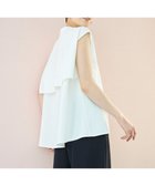 【アンフィーロ 自由区/UNFILO】のヒートシールドジャージー キーネック レイヤーT 人気、トレンドファッション・服の通販 founy(ファニー) ファッション Fashion レディースファッション Fashion for Women トップス・カットソー Cut & Sew Tops シャツ・ブラウス・オフィスカジュアル Elegant Blouses & Button-Ups ロングTシャツ・Tシャツ Longline T-Shirts & Tees カットソー・ベーシックTシャツ Cut-and-Sewn Tops / Stretch Tees & Basics 春 Spring カットソー Cut and Sewn Top ティアード Tiered, Tiered Style S/S・春夏 SS, Spring/Summer, Warm Season 夏 Summer thumbnail ホワイト|ID: prp329100004843457 ipo3291000000035299123