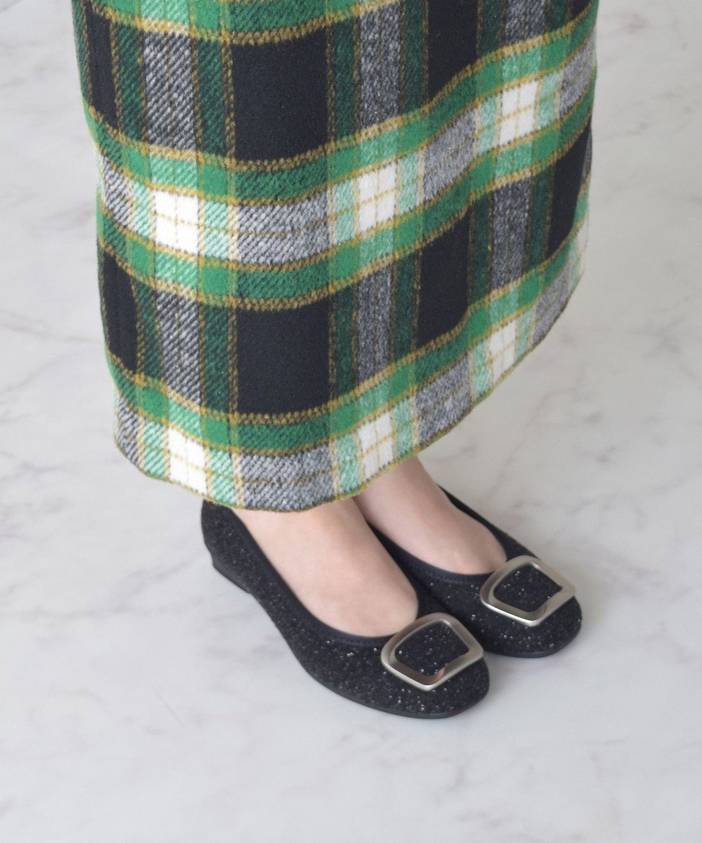 【ブリジット バーキン/Bridget Birkin】の【Bridget Birkin Walk】バックルモチーフウォーキングパンプス インテリア・キッズ・メンズ・レディースファッション・服の通販 founy(ファニー) 　ファッション　Fashion　レディースファッション　Fashion for Women　バッグ　Bags　ドット　Polka Dot, Dot Pattern　フィット　Fit, Slim Fit　ベーシック　Basic, Essential　エレガント 上品　Elegant　ブラック雑材|ID: prp329100004843469 ipo3291000000035558249