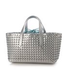 【アンビリオン/UNBILLION】のカシュカシュ cachecache / コードかがり横長トートバッグ 人気、トレンドファッション・服の通販 founy(ファニー) ファッション Fashion レディースファッション Fashion for Women バッグ Bags カラフル Colorful Design 巾着 Drawstring Bag, Kinchaku 財布 Wallet, Purse ハンド Hand, Handmade ポケット Pocket, Pocket Detail ミックス Mix, Mixed Style メッシュ Mesh, Net Fabric モチーフ Motif, Design Theme 再入荷 Restock / Back in Stock thumbnail シルバー|ID: prp329100004843470 ipo3291000000036256076