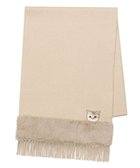 【ムーンバット/MOONBAT】のPAUL JOE ACCESSOIRES ヌネットワッペン×ファームースタッチマフラー(パッケージ入り) ベージュ|ID: prp329100004843471 ipo3291000000035299507