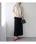 【アンフィーロ 自由区/UNFILO】のワッシャープリーツスカート 人気、トレンドファッション・服の通販 founy(ファニー) ファッション Fashion レディースファッション Fashion for Women スカート Skirts プリーツスカート / 上品フェミニンスタイル Pleated Skirts ティアード Tiered, Tiered Style プリーツ Pleats, Pleated ランダム Random, Irregular 夏 Summer 春 Spring S/S・春夏 SS, Spring/Summer, Warm Season thumbnail ブラック|ID: prp329100004843481 ipo3291000000035299679