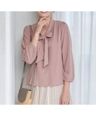 【ティアクラッセ/Tiaclasse】のリボンタイブラウス ピンク|ID: prp329100004843484 ipo3291000000035763684