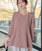 【ティアクラッセ/Tiaclasse】のスカラップ襟チュニック 人気、トレンドファッション・服の通販 founy(ファニー) ファッション Fashion レディースファッション Fashion for Women トップス・カットソー Cut & Sew Tops シャツ・ブラウス・オフィスカジュアル Elegant Blouses & Button-Ups ウォッシャブル Machine Washable 春 Spring 洗える Machine Washable 秋 Autumn スカラップ Scallop, Scalloped Edge ダブル Double, Double-Breasted チュニック Tunic, Long Top 長袖 Long Sleeve, Full Sleeve フレア Flare, Flared ボトム Bottoms, Lower Wear ポケット Pocket, Pocket Detail ロング Long, Long-Length A/W・秋冬 Autumn/Winter エレガント 上品 Elegant セレモニー Ceremony 入学式 Entrance Ceremony ビジネス 仕事 通勤 Business / Work / Commuting thumbnail ピンク|ID: prp329100004843485 ipo3291000000035299821