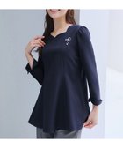 【ティアクラッセ/Tiaclasse】のスカラップ襟チュニック 人気、トレンドファッション・服の通販 founy(ファニー) ファッション Fashion レディースファッション Fashion for Women トップス・カットソー Cut & Sew Tops シャツ・ブラウス・オフィスカジュアル Elegant Blouses & Button-Ups ウォッシャブル Machine Washable 春 Spring 洗える Machine Washable 秋 Autumn スカラップ Scallop, Scalloped Edge ダブル Double, Double-Breasted チュニック Tunic, Long Top 長袖 Long Sleeve, Full Sleeve フレア Flare, Flared ボトム Bottoms, Lower Wear ポケット Pocket, Pocket Detail ロング Long, Long-Length A/W・秋冬 Autumn/Winter エレガント 上品 Elegant セレモニー Ceremony 入学式 Entrance Ceremony ビジネス 仕事 通勤 Business / Work / Commuting thumbnail ネイビー|ID: prp329100004843485 ipo3291000000035299826