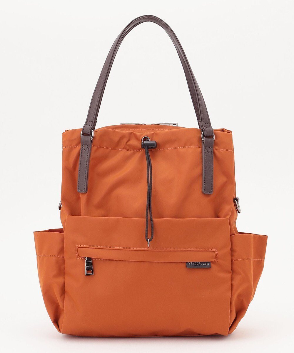 【イザック/Y'SACCS】の【Y SACCS vous et】ポーチ付き4WAYリュック インテリア・キッズ・メンズ・レディースファッション・服の通販 founy(ファニー) 　ファッション　Fashion　レディースファッション　Fashion for Women　バッグ　Bags　ポーチ&ミニバッグ　Pouches & Mini Bags　ショルダー　Shoulder, Shoulder Strap　シンプル　Simple, Minimal　スマート　Smart, Elegant　ポケット　Pocket, Pocket Detail　ポーチ　Pouch, Small Case　マグネット　Magnet, Magnetic Closure　リュック　Backpack, Rucksack　旅行　Travel　ビジネス 仕事 通勤　Business / Work / Commuting　レンガブラウン|ID: prp329100004843486 ipo3291000000035299863