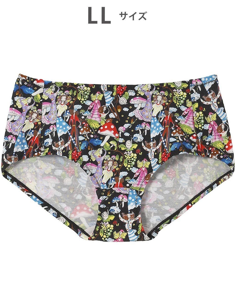 【ツモリチサト スリープ/tsumori chisato SLEEP】のツモリチサト ショーツ ベア天竺 伸縮性がよい UBX556・UCX556とペア tsumori chisato SLEEP UPX557 /ワコール インテリア・キッズ・メンズ・レディースファッション・服の通販 founy(ファニー) 　ファッション　Fashion　レディースファッション　Fashion for Women　カラフル　Colorful Design　ショーツ　Shorts, Short Pants　シンプル　Simple, Minimal　パジャマ　Pajamas, Sleepwear　秋　Autumn　ブラック|ID: prp329100004843495 ipo3291000000036326881