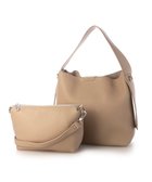 【アンビリオン/UNBILLION】のカシュカシュ cachecache / ポーチショルダー付き2wayホーボーバッグ ベージュ|ID: prp329100004843498 ipo3291000000035300090