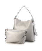 【アンビリオン/UNBILLION】のカシュカシュ cachecache / ポーチショルダー付き2wayホーボーバッグ シルバー|ID: prp329100004843498 ipo3291000000035300098