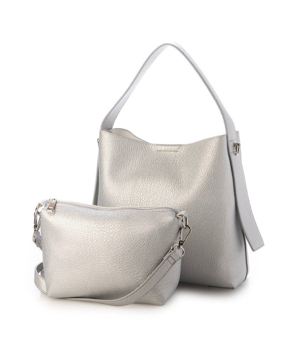 【アンビリオン/UNBILLION】のカシュカシュ cachecache / ポーチショルダー付き2wayホーボーバッグ インテリア・キッズ・メンズ・レディースファッション・服の通販 founy(ファニー) ファッション Fashion レディースファッション Fashion for Women バッグ Bags ポーチ&ミニバッグ Pouches & Mini Bags カラフル Colorful Design ショルダー Shoulder, Shoulder Strap 財布 Wallet, Purse ハンド Hand, Handmade ポーチ Pouch, Small Case ミックス Mix, Mixed Style モチーフ Motif, Design Theme 再入荷 Restock / Back in Stock シルバー|ID: prp329100004843498 ipo3291000000035300098